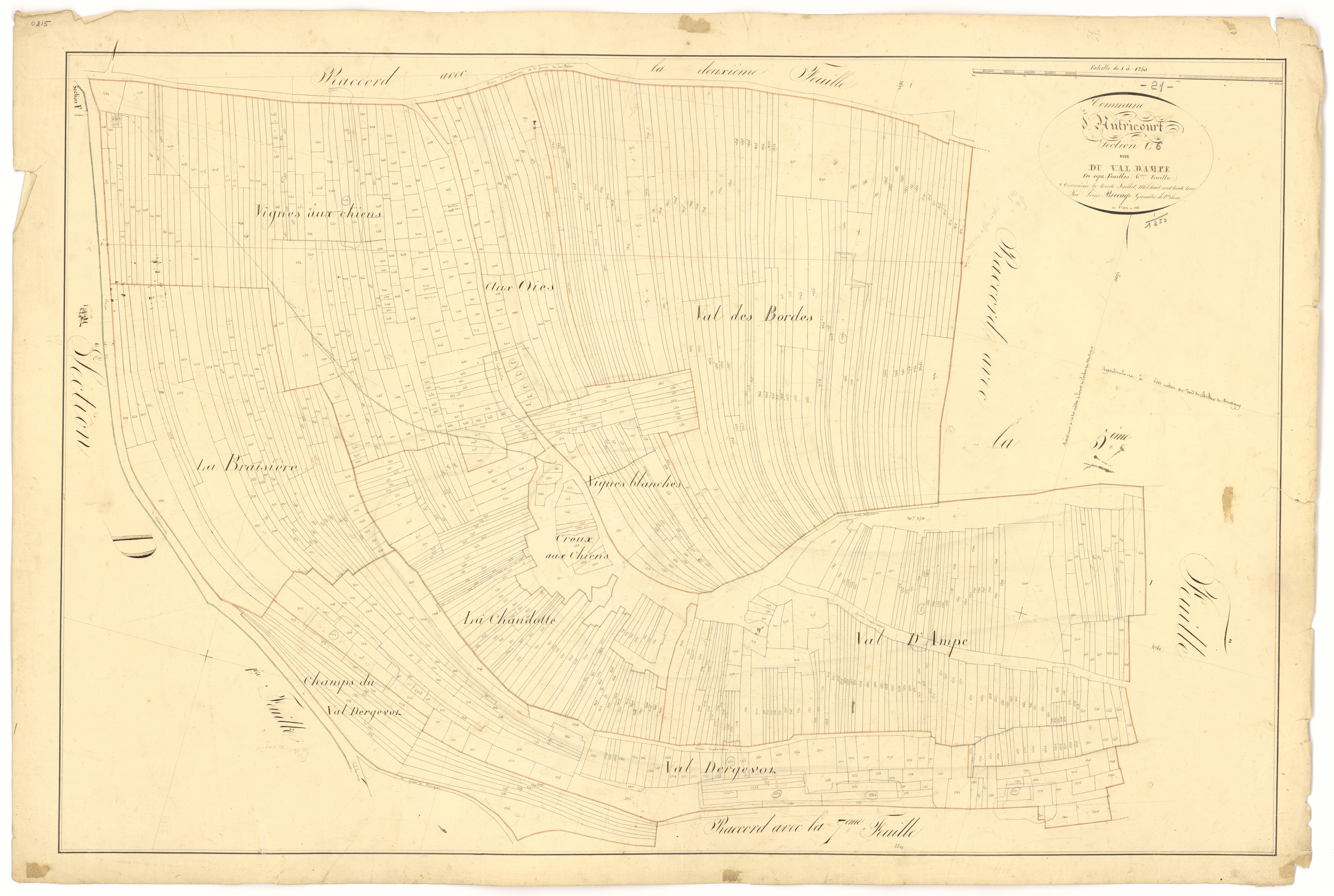 Autricourt - Section C6 - 3 P PLAN 37/15