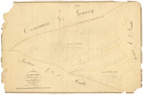 Autricourt - Section A1 - 3 P PLAN 37/2