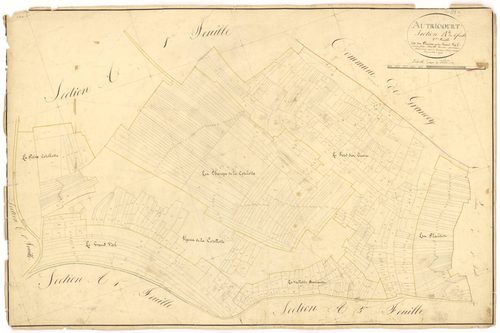 Autricourt - Section A2 - 3 P PLAN 37/3