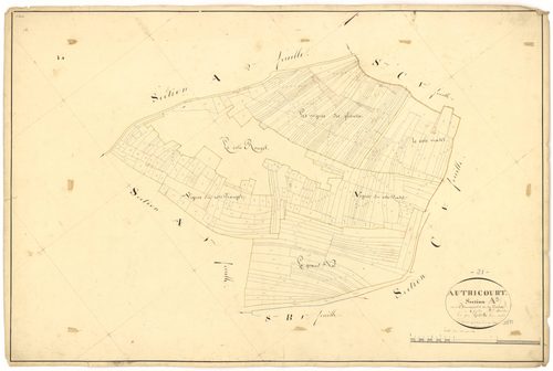 Autricourt - Section A3 - 3 P PLAN 37/4