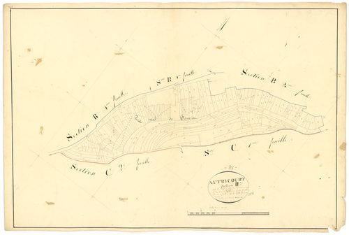 Autricourt - Section B3 - 3 P PLAN 37/8
