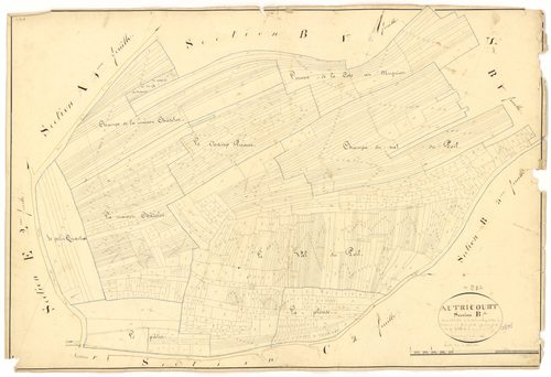 Autricourt - Section B4 - 3 P PLAN 37/9