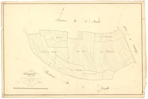 Autricourt - Section D2 - 3 P PLAN 37/18