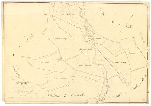 Autricourt - Section D3 - 3 P PLAN 37/19