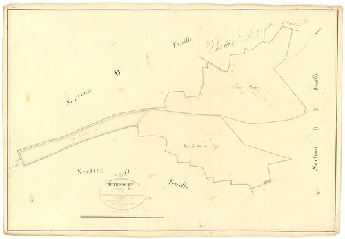 Autricourt - Section D4 - 3 P PLAN 37/20