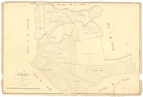 Autricourt - Section D5 - 3 P PLAN 37/21