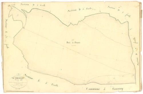 Autricourt - Section D7 - 3 P PLAN 37/23