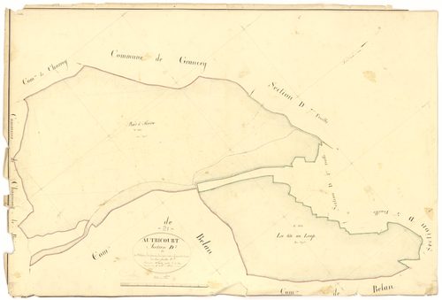 Autricourt - Section D8 - 3 P PLAN 37/24