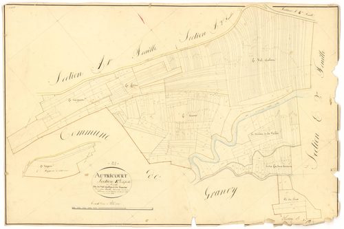 Autricourt - Section E1 - 3 P PLAN 37/25