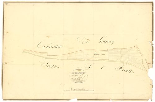 Autricourt - Section E4 - 3 P PLAN 37/28
