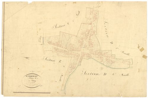 Autricourt - Section F - 3 P PLAN 37/29