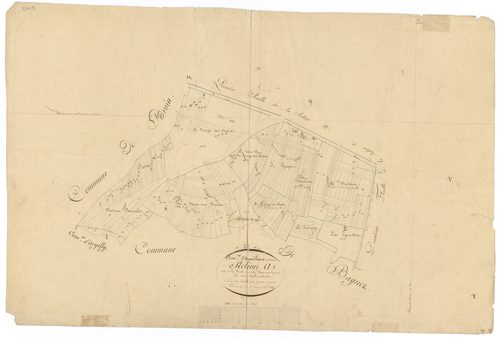 Auvillars-sur-Saône - Section A2 - 3 P PLAN 38/3