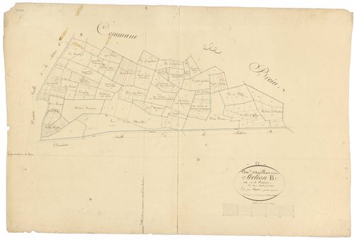 Auvillars-sur-Saône - Section B1 - 3 P PLAN 38/4