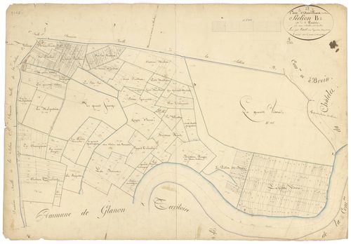 Auvillars-sur-Saône - Section B2 - 3 P PLAN 38/5