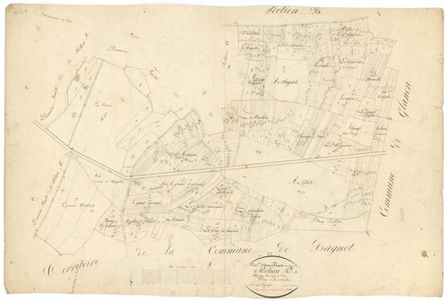 Auvillars-sur-Saône - Section C2 - 3 P PLAN 38/7