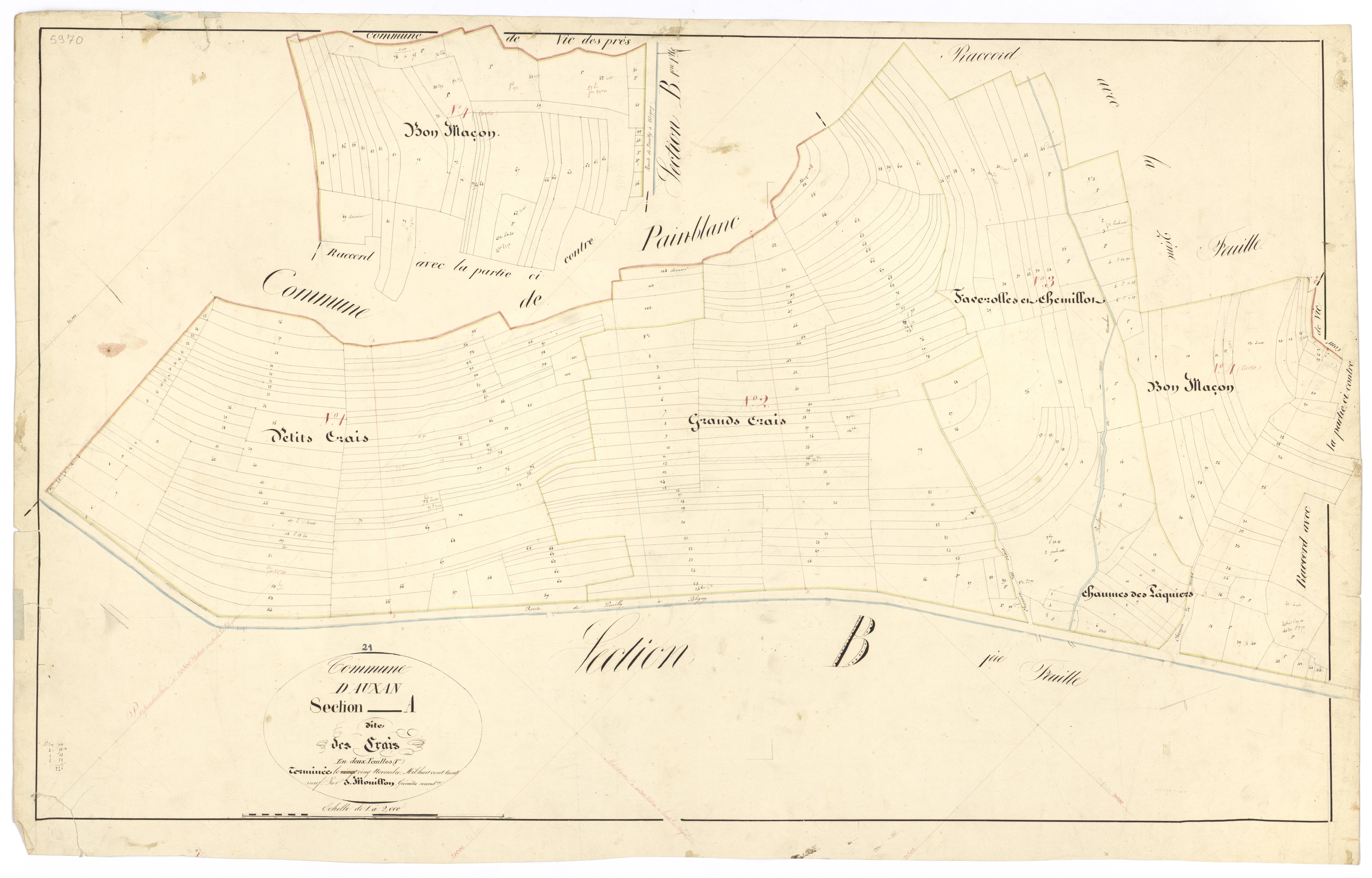 Auxant - Section A1 - 3 P PLAN 39/3