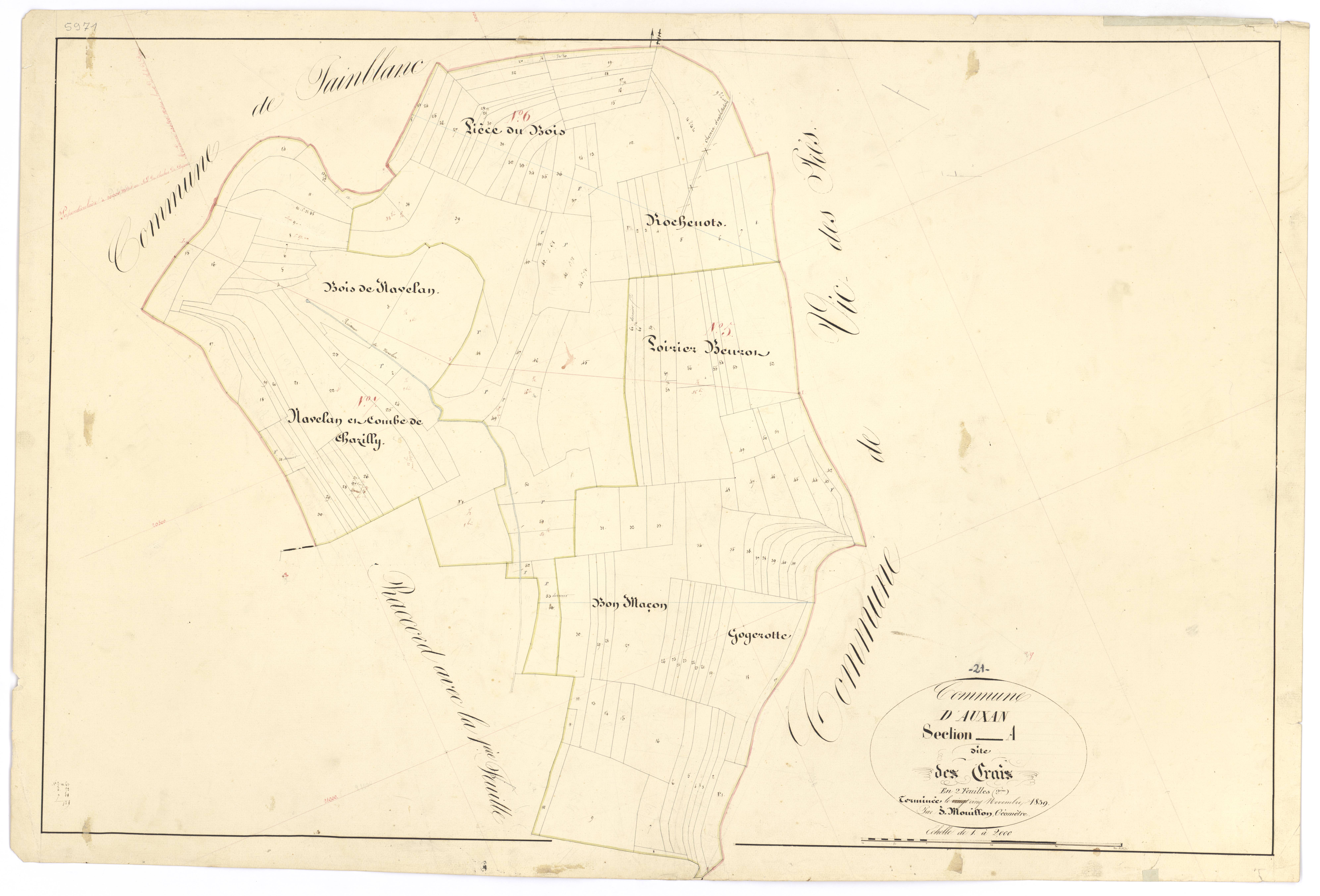 Auxant - Section A2 - 3 P PLAN 39/4