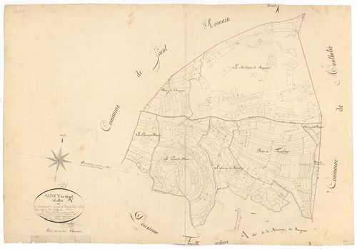 Auxey-Duresses - Section A1 - 3 P PLAN 40/2