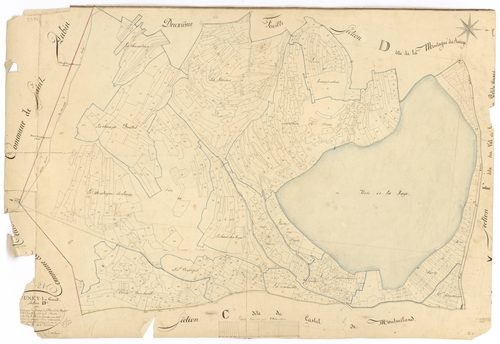 Auxey-Duresses - Section D1 - 3 P PLAN 40/7