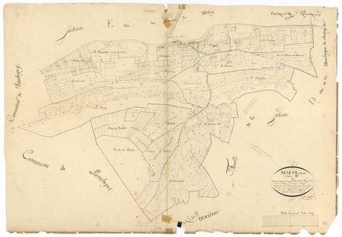 Auxey-Duresses - Section D2 - 3 P PLAN 40/8