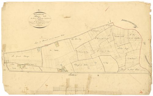 Auxonne - Section A1 - 3 P PLAN 41/2