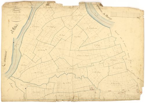 Auxonne - Section A3 - 3 P PLAN 41/4