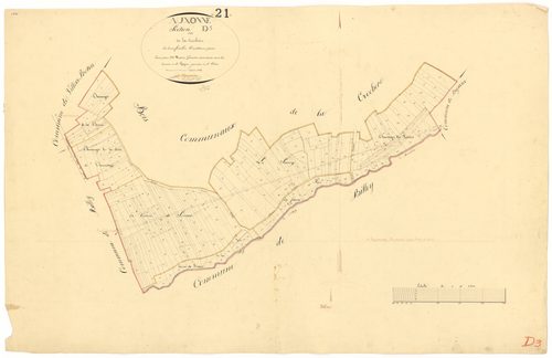 Auxonne - Section D3 - 3 P PLAN 41/12