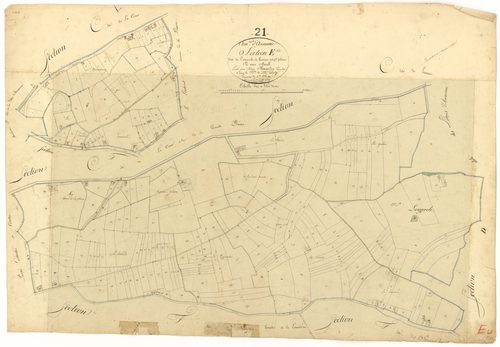 Auxonne - Section E - 3 P PLAN 41/13