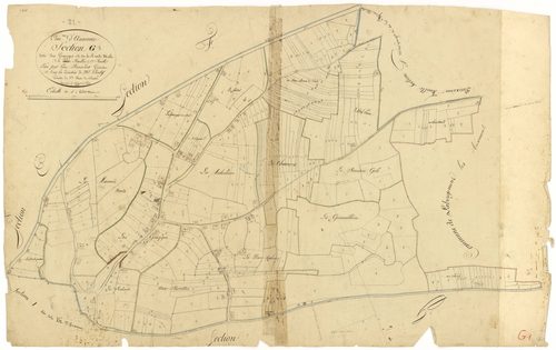 Auxonne - Section G1 - 3 P PLAN 41/16