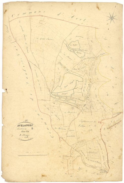 Avelanges - Section B1 - 3 P PLAN 42/3