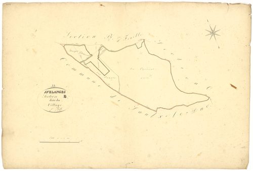 Avelanges - Section B3 - 3 P PLAN 42/5