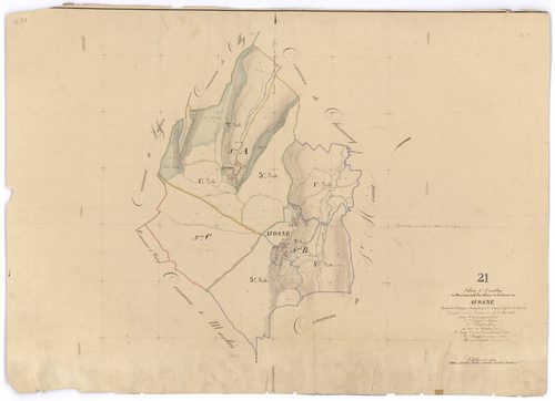 Avosnes - Tableau d'assemblage - 3 P PLAN 43/1