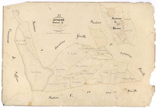 Avosnes - Section A1 - 3 P PLAN 43/2