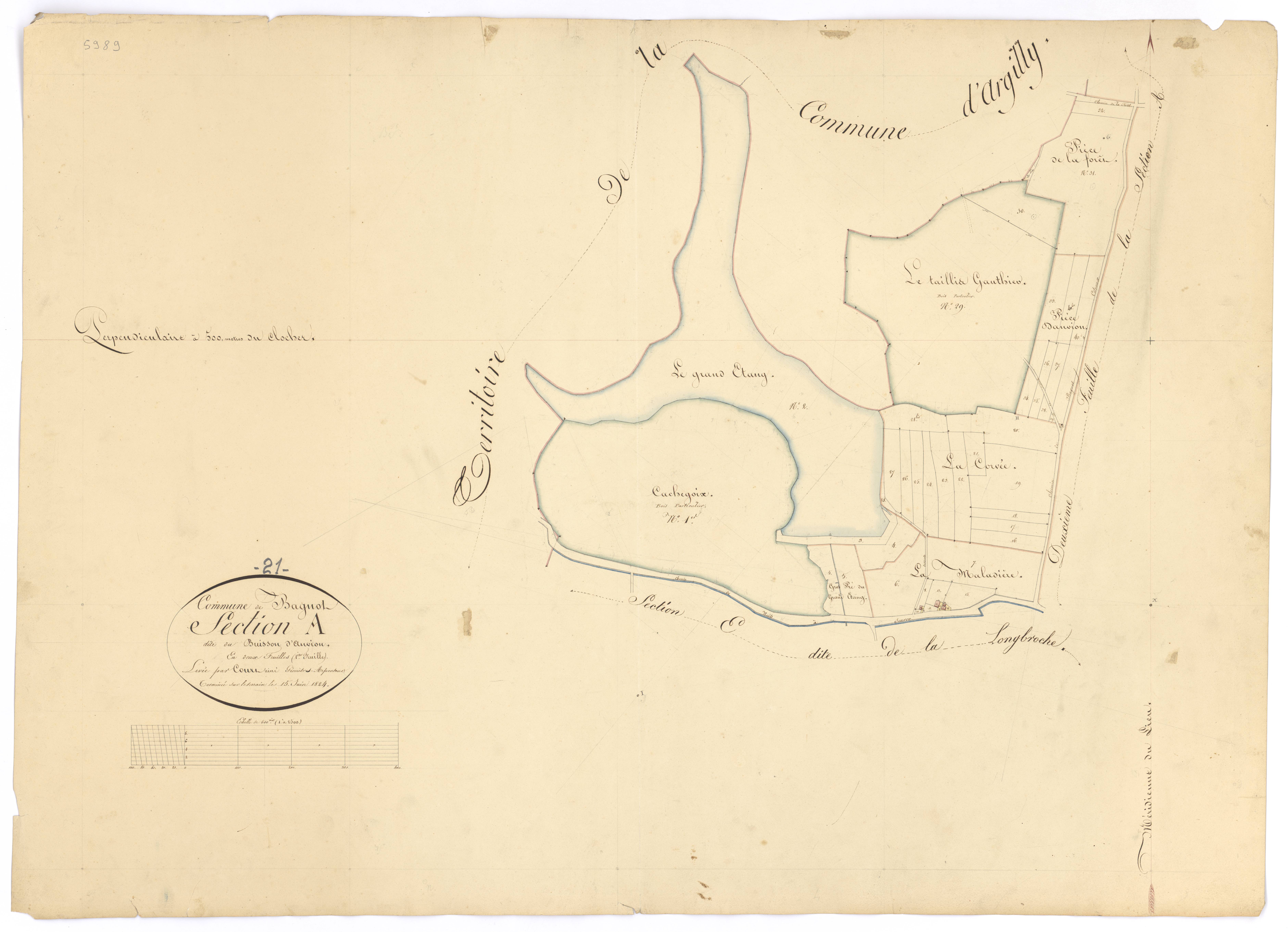 Bagnot - Section A1 - 3 P PLAN 45/2