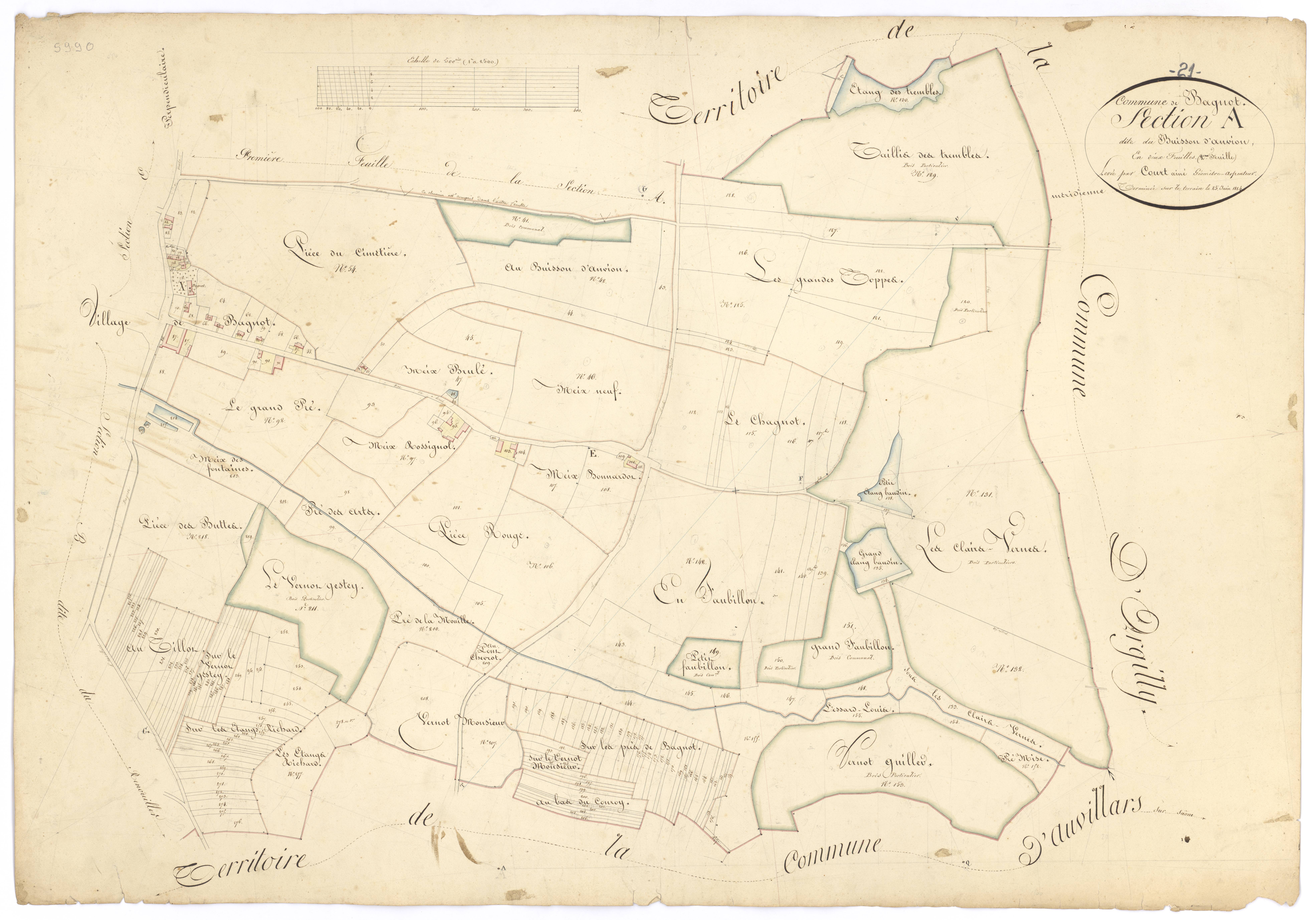 Bagnot - Section A2 - 3 P PLAN 45/3
