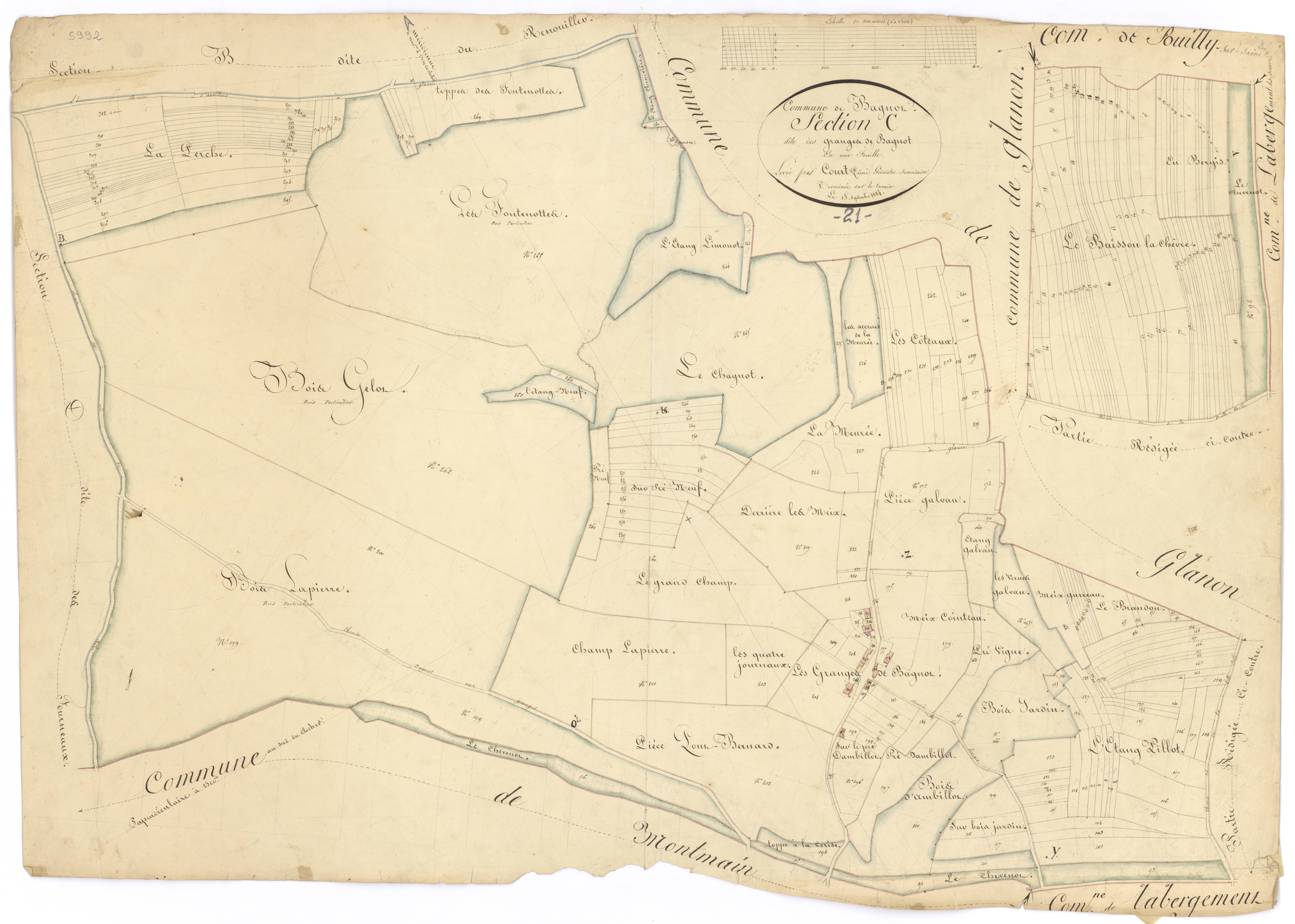 Bagnot - Section C - 3 P PLAN 45/5