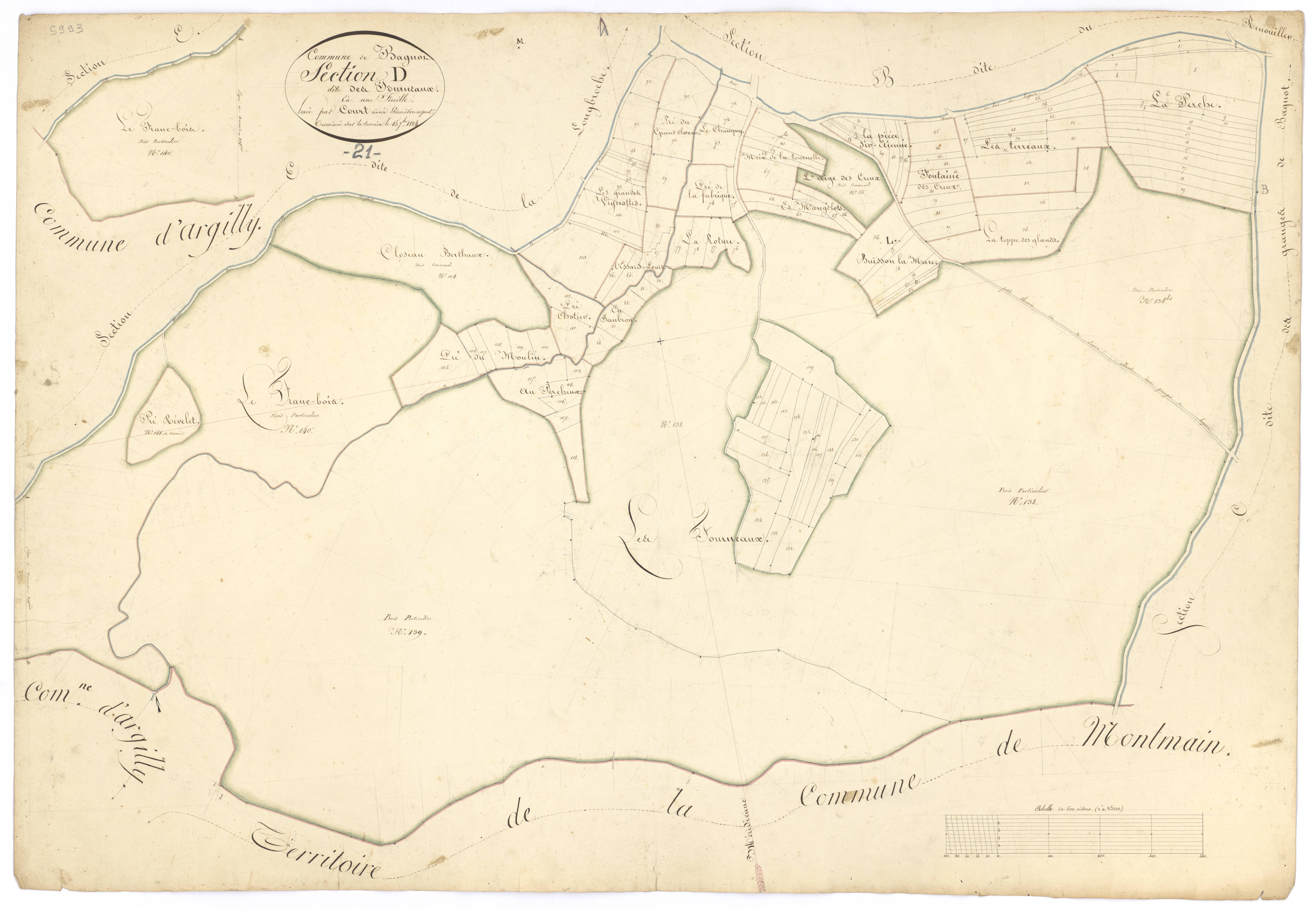 Bagnot - Section D - 3 P PLAN 45/6