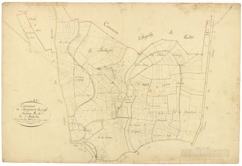 Baigneux-les-Juifs - Section A - 3 P PLAN 46/2