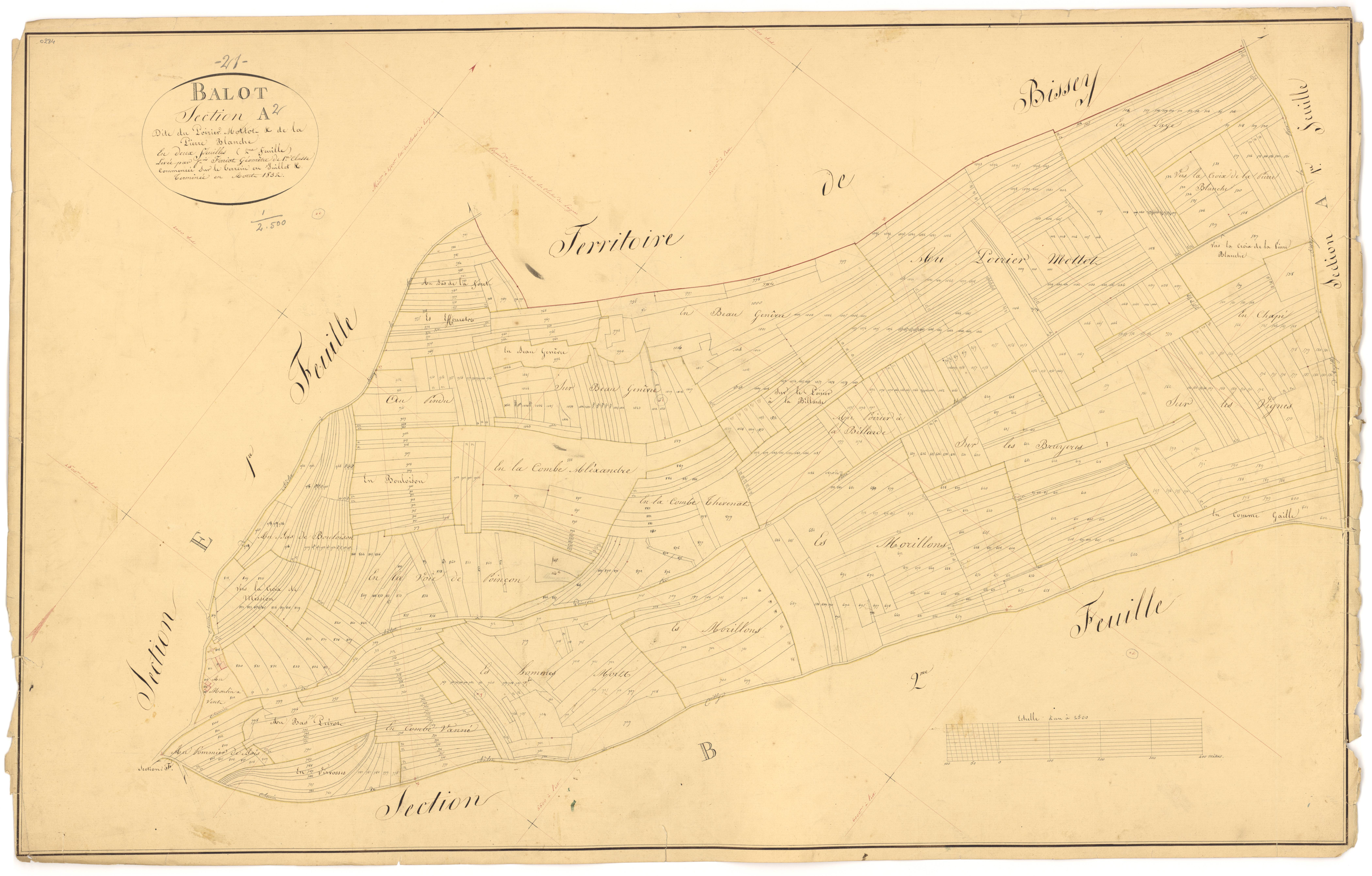 Bâlot - Section A2 - 3 P PLAN 47/3