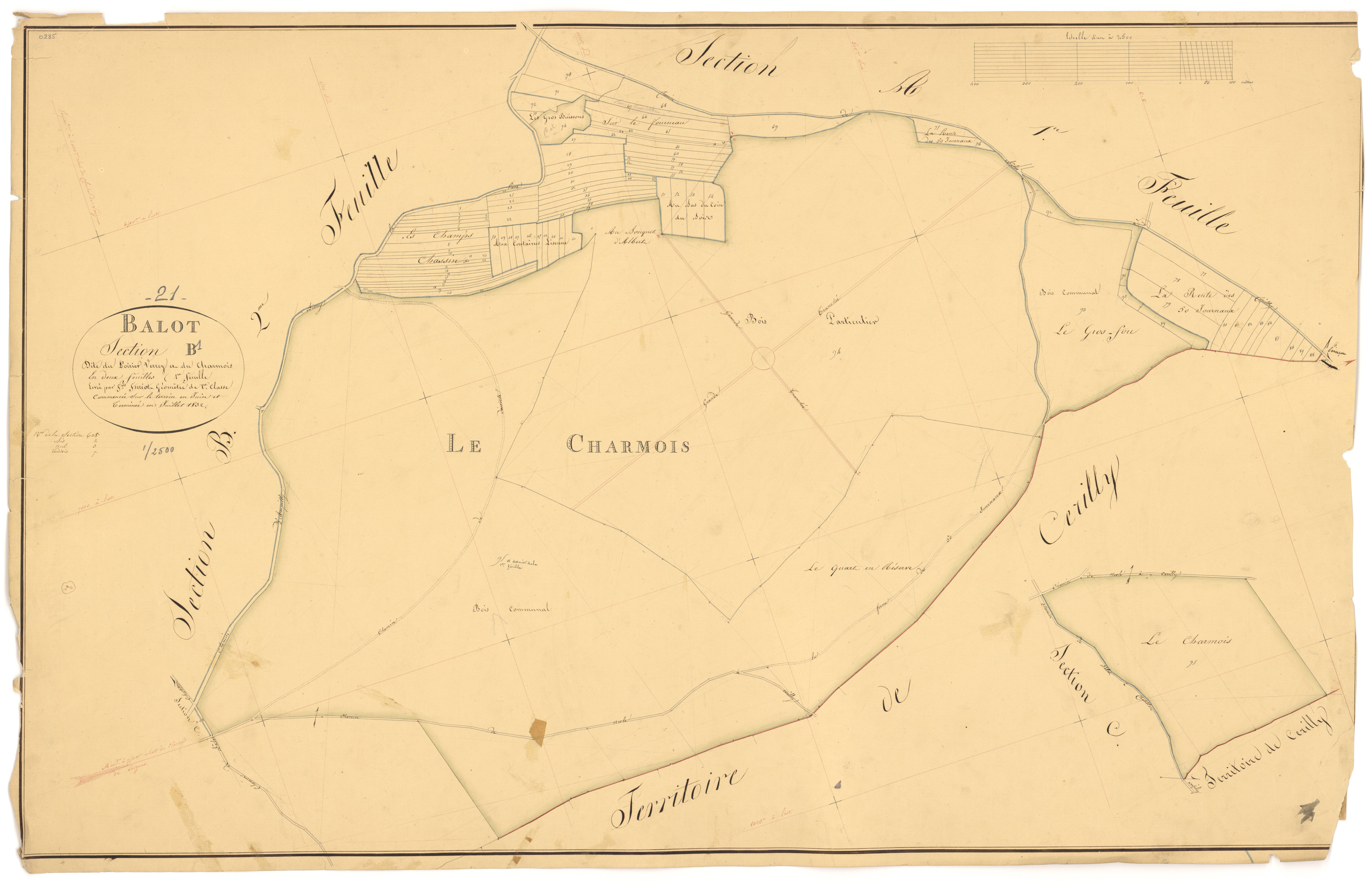 Bâlot - Section B1 - 3 P PLAN 47/4
