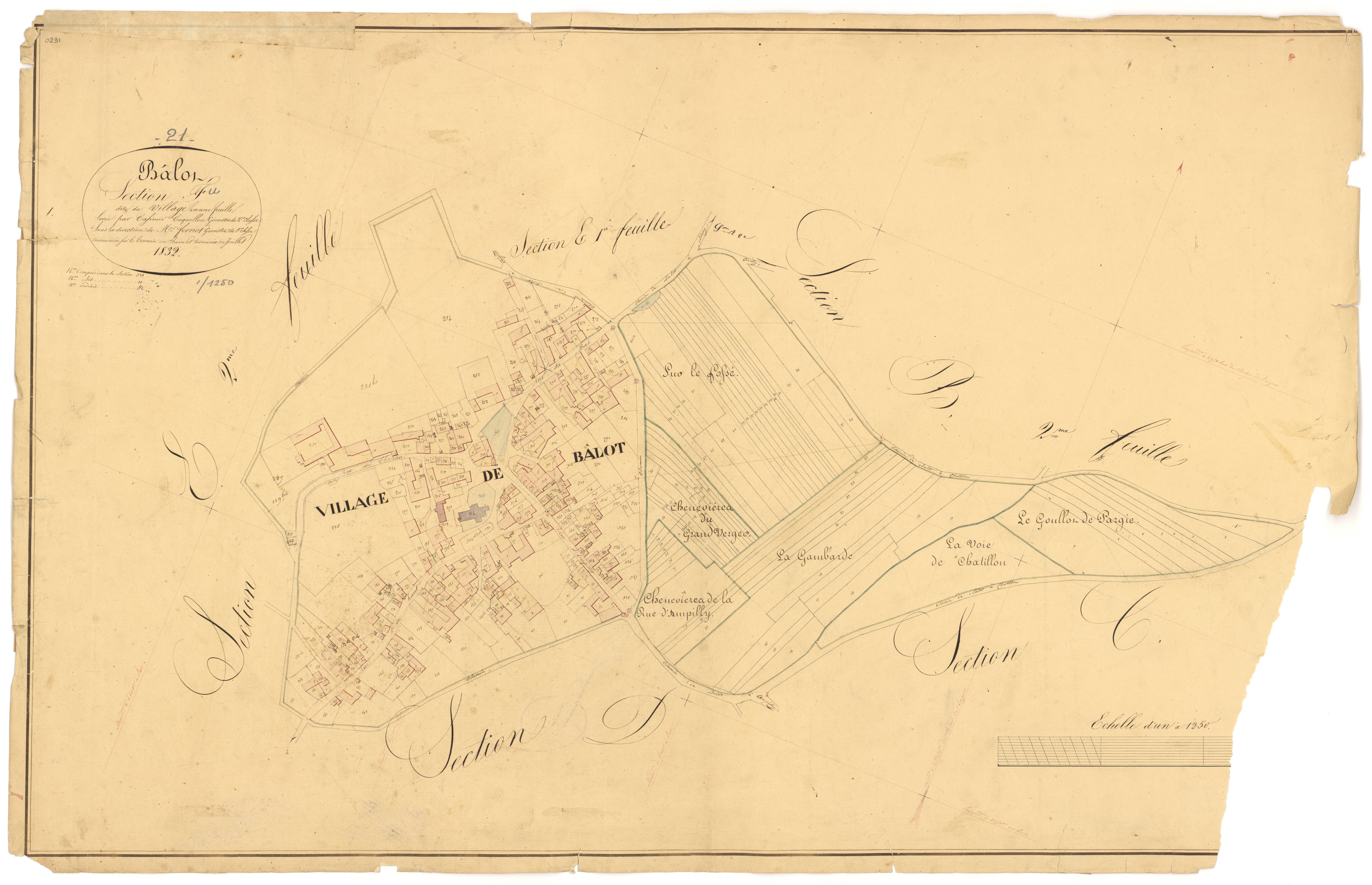 Bâlot - Section F - 3 P PLAN 47/10