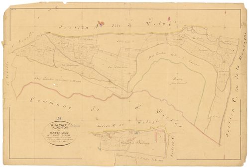 Barbirey-sur-Ouche - Section B2 - 3 P PLAN 48/6