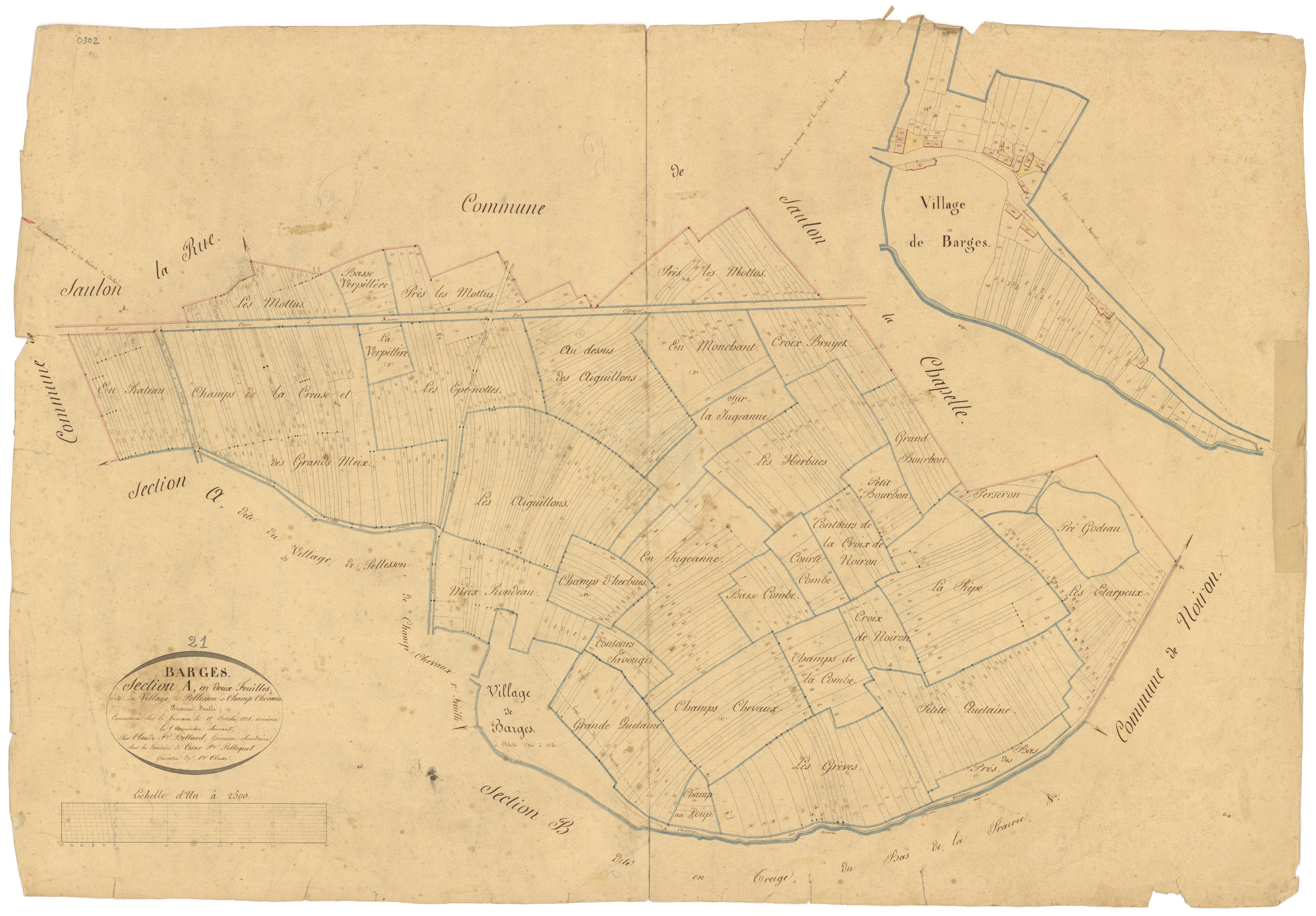 Barges - Section A2 - 3 P PLAN 49/3