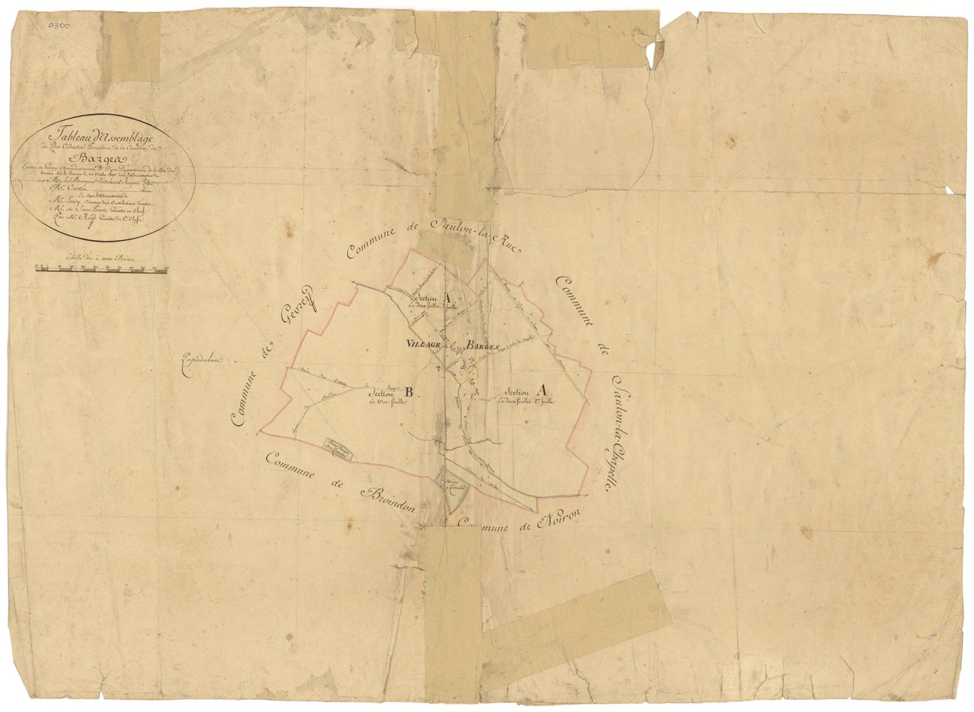 Barges - Tableau d'assemblage - 3 P PLAN 49/1