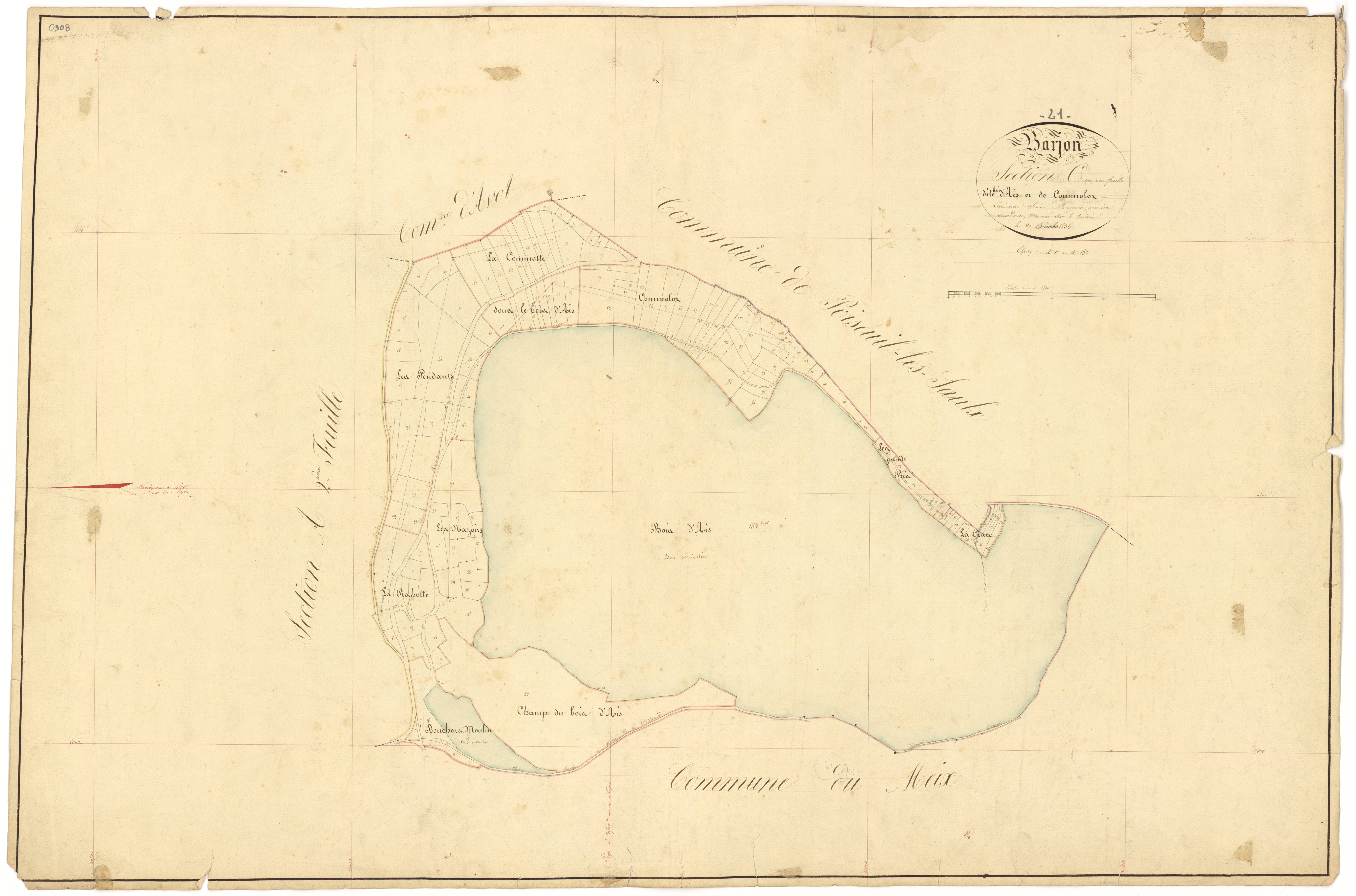 Barjon - Section C - 3 P PLAN 50/5