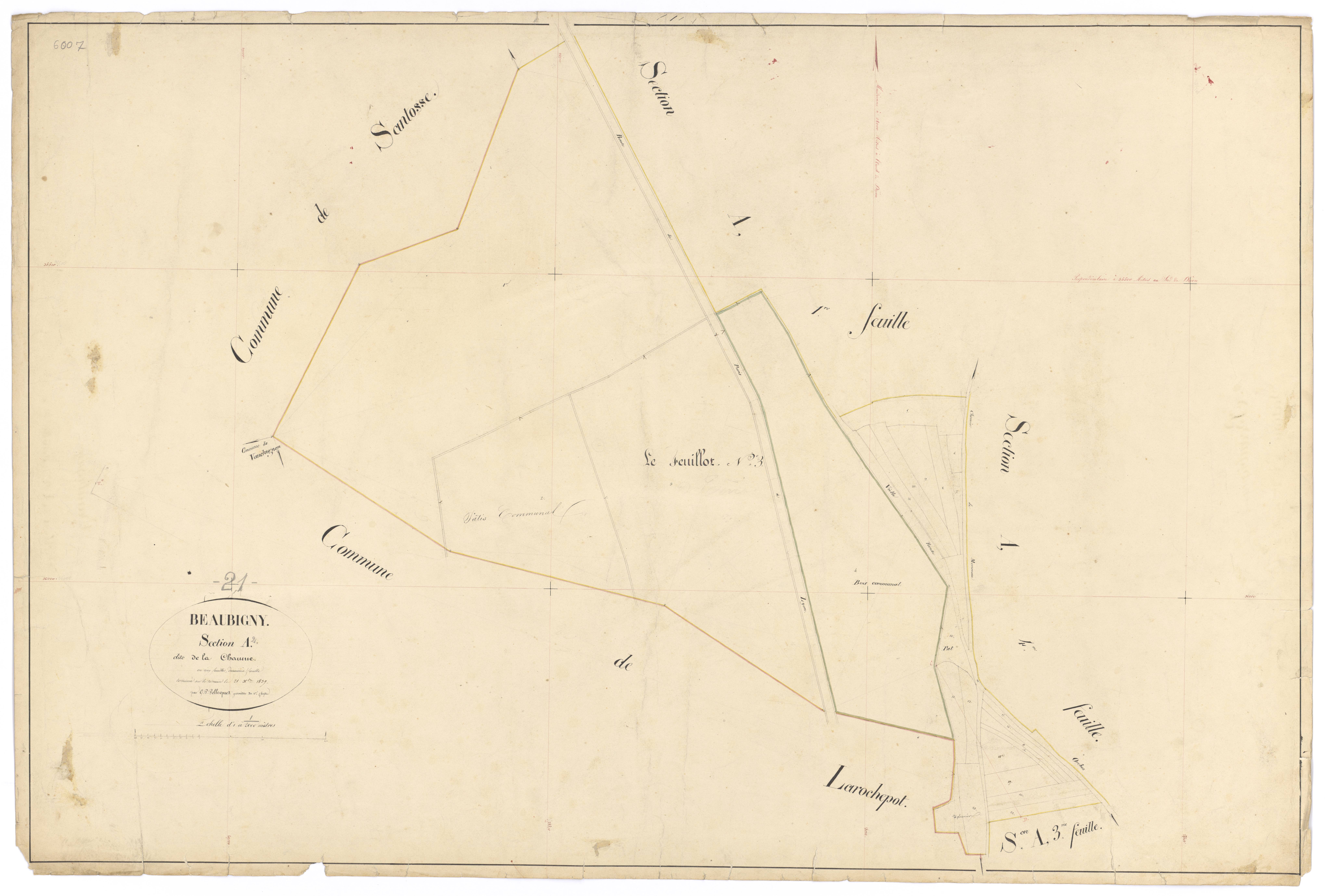 Baubigny - Section A2 - 3 P PLAN 53/4