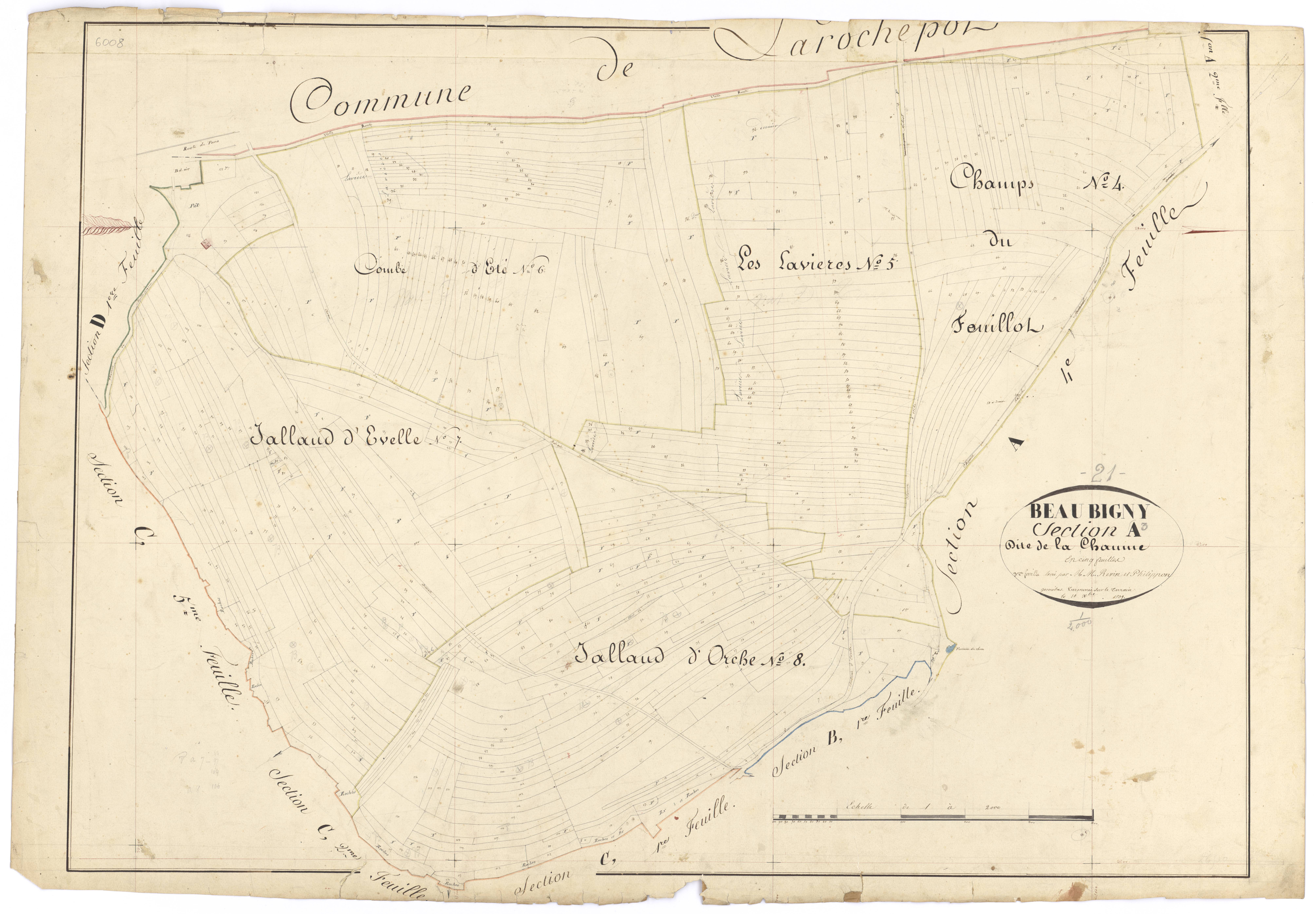 Baubigny - Section A3 - 3 P PLAN 53/5