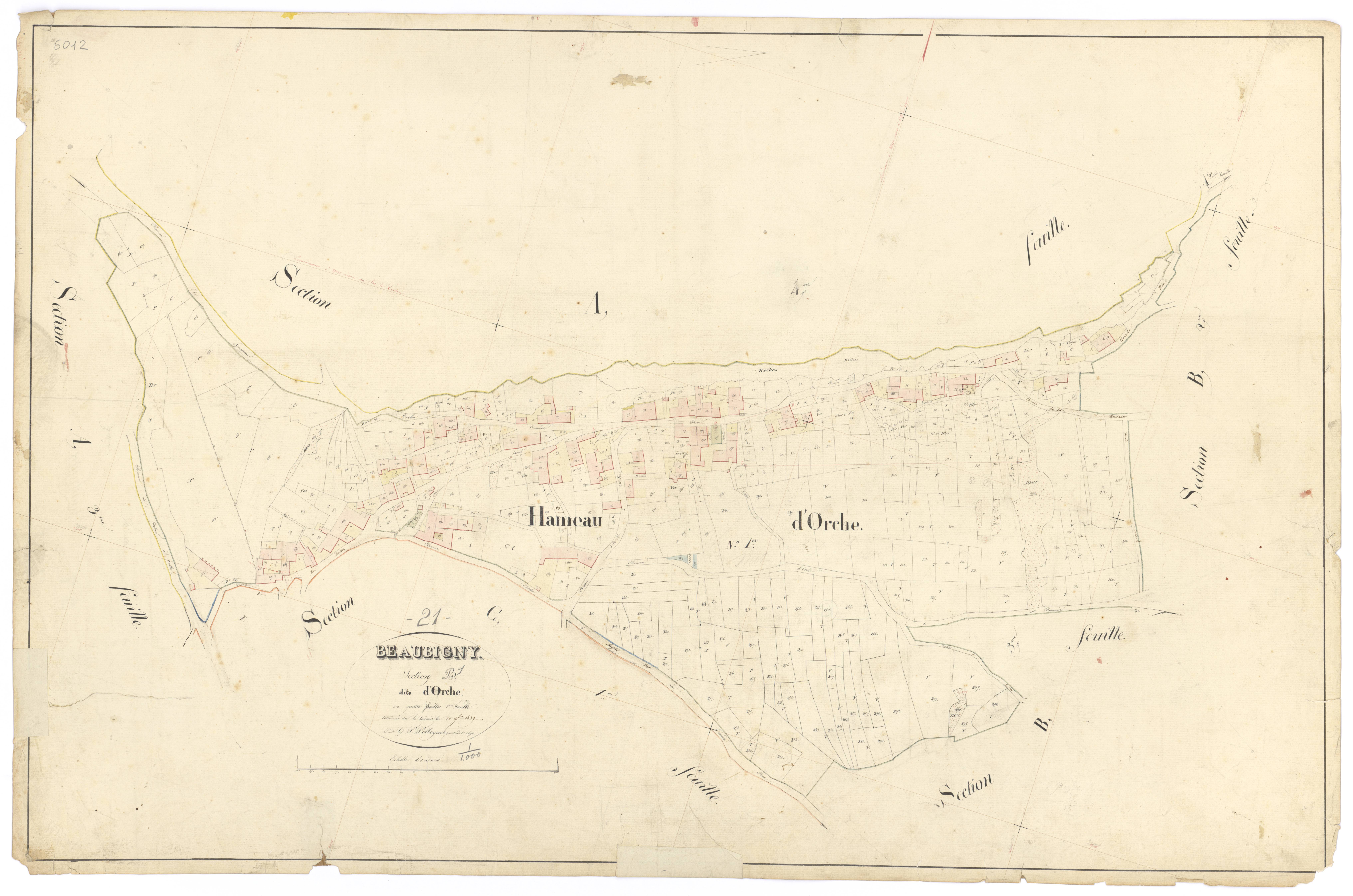 Baubigny - Section B1 - 3 P PLAN 53/9