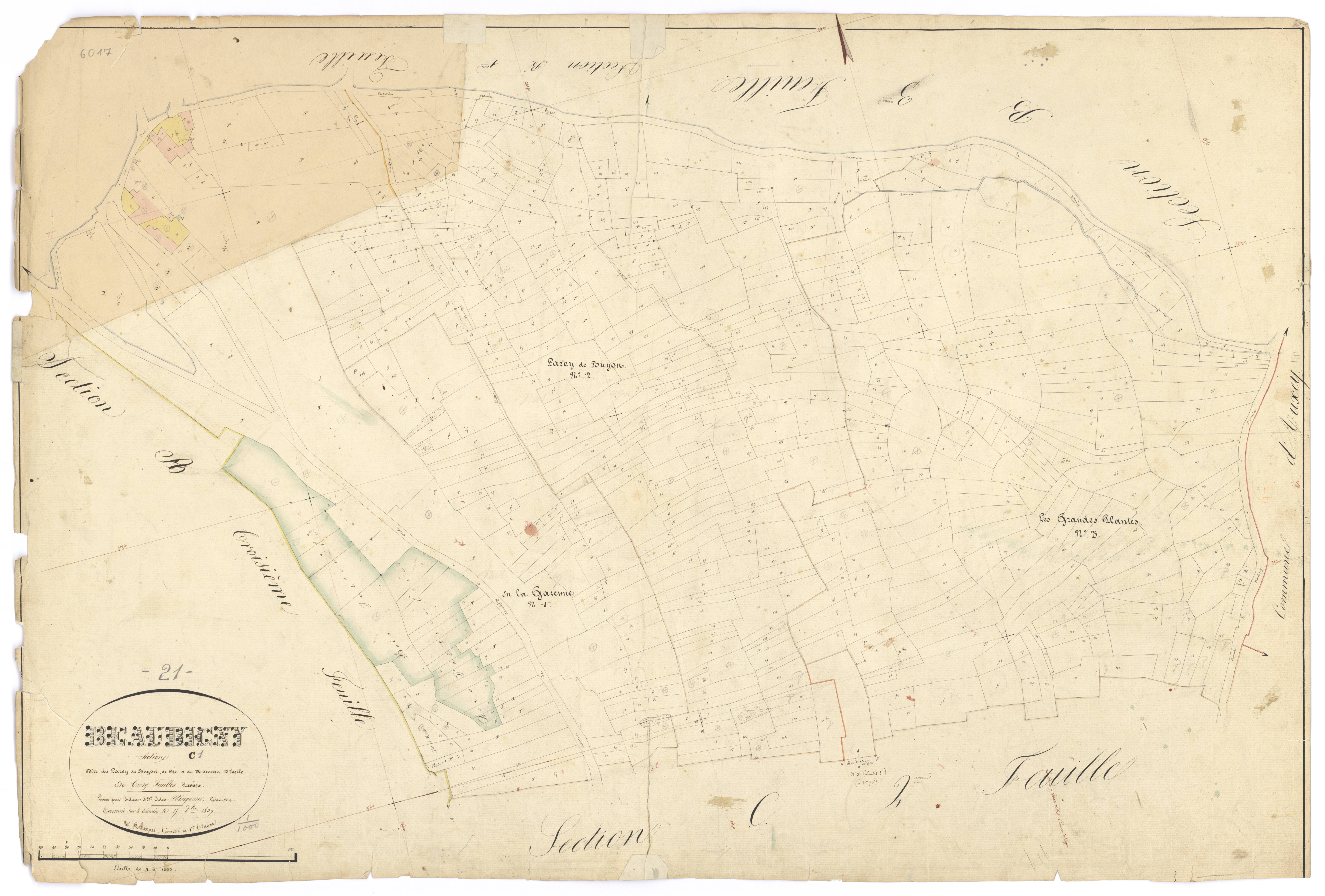 Baubigny - Section C1 - 3 P PLAN 53/14