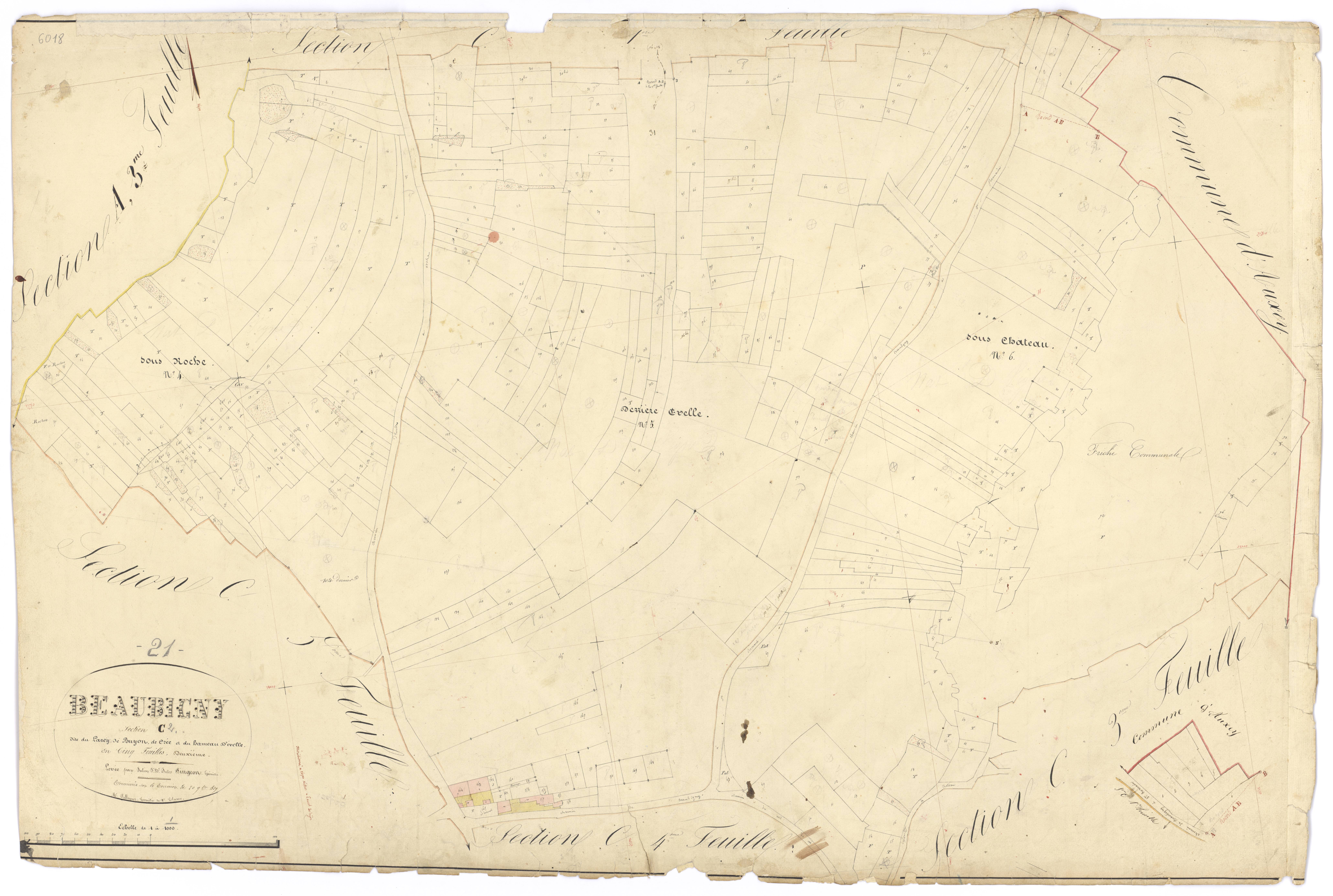 Baubigny - Section C2 - 3 P PLAN 53/15